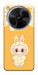 Чехол Yellow labubu для ZTE Nubia V70 Max