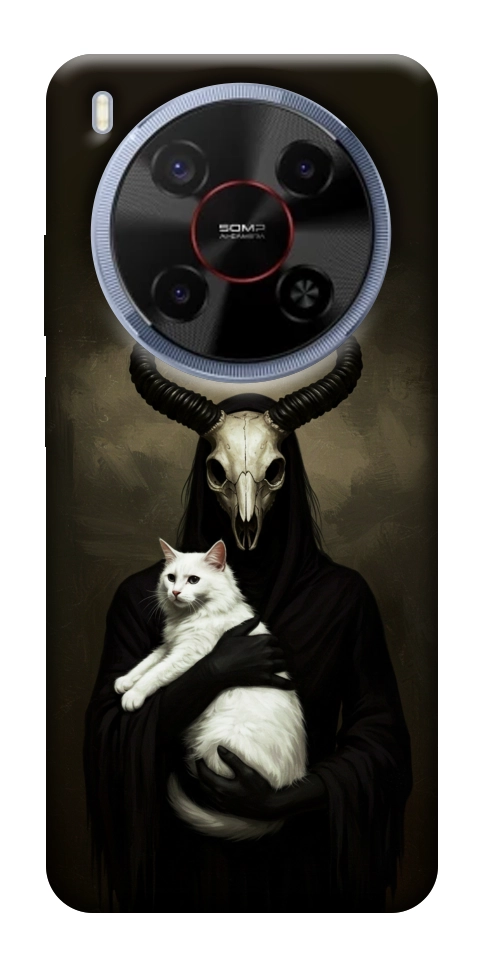 Чехол Creature with cat для ZTE Nubia V70 Max