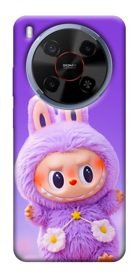 Чехол Labubu purple для ZTE Nubia V70 Max