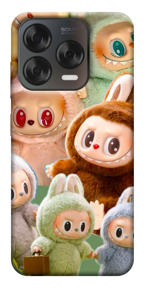 Чохол Labubu smile для ZTE Nubia V70 Design