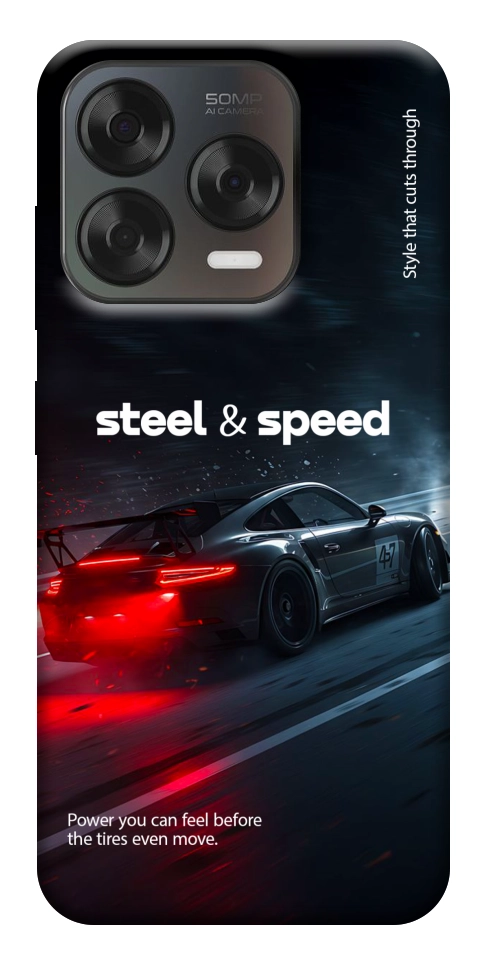 Чохол Black and red care для ZTE Nubia V70 Design
