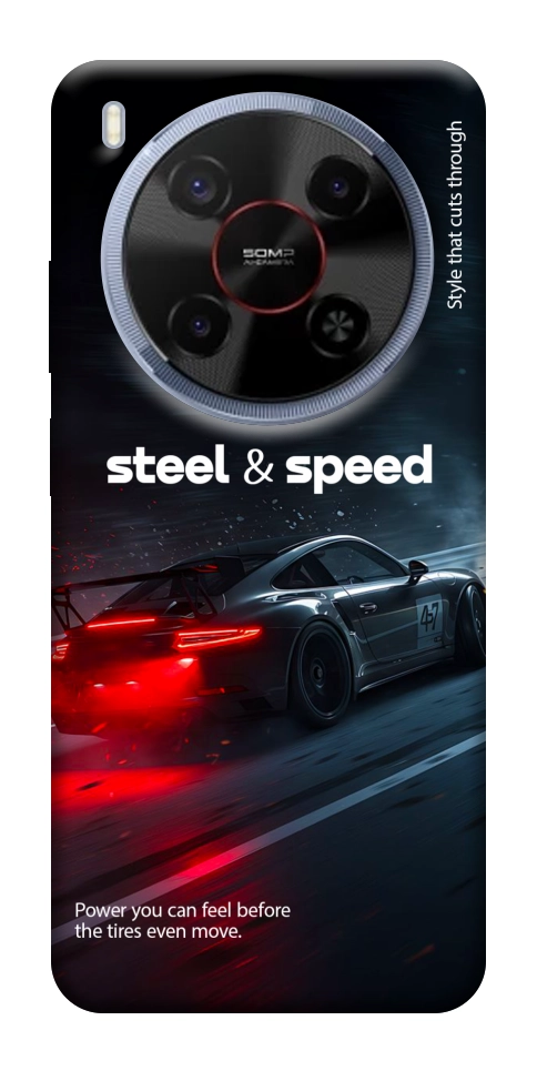 Чехол Black and red care для ZTE Nubia V70 Max