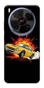 Чохол Retro comics car black для ZTE Nubia V70 Max