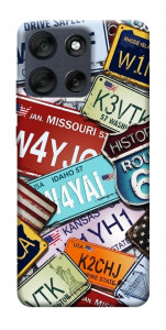 Чехол License plate для Motorola Moto G56 5G