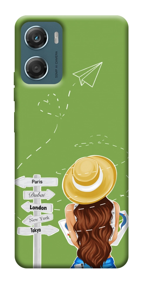 Чехол Travel girl для Motorola Moto G06
