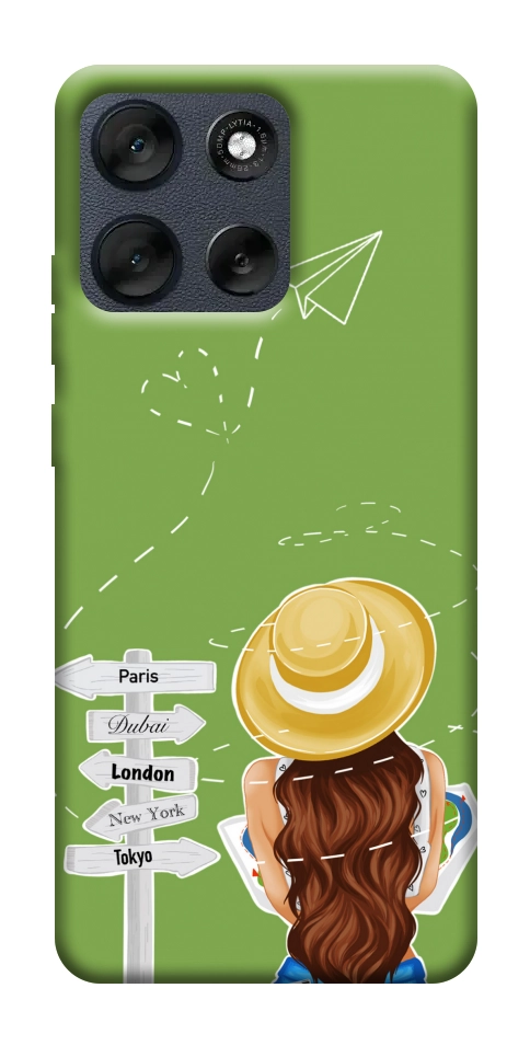 Чохол Travel girl для Motorola Moto G56 5G