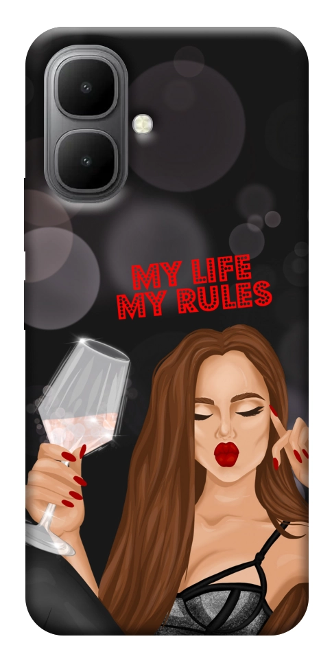 Чехол My life my rules для Infinix Smart 10