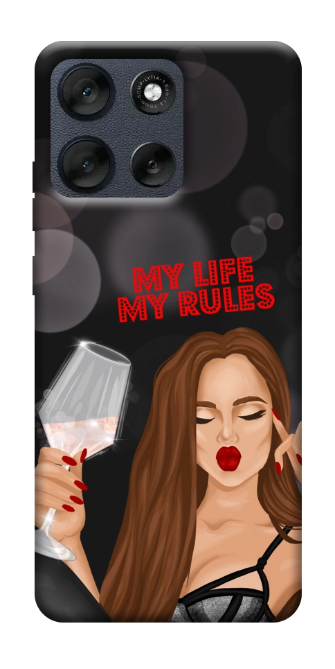 Чехол My life my rules для Motorola Moto G56 5G