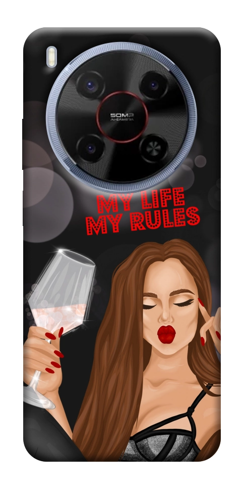 Чехол My life my rules для ZTE Nubia V70 Max
