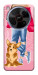 Чехол Girl and corgi для ZTE Nubia V70 Max