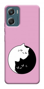Чохол Коти інь-янь для Motorola Moto G06