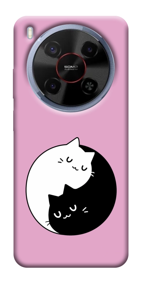 Чехол Коты инь-янь для ZTE Nubia V70 Max