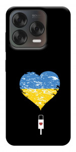 Чехол З Україною в серці для ZTE Nubia V70 Design
