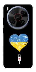 Чохол З Україною в серці для ZTE Nubia V70 Max
