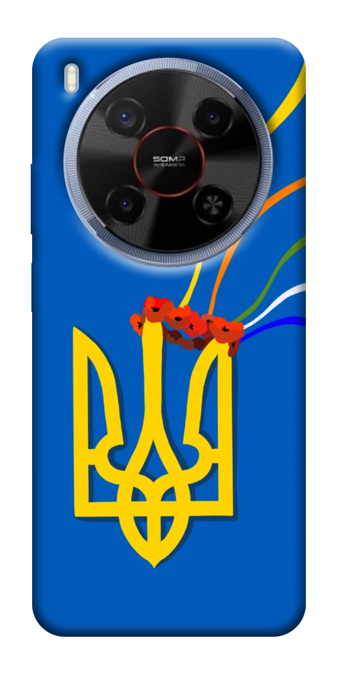 Чехол Квітучий герб для ZTE Nubia V70 Max
