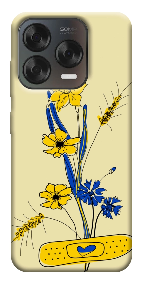 Чохол Українські квіточки для ZTE Nubia V70 Design