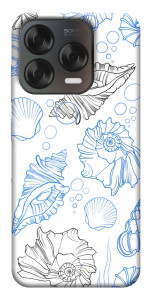 Чехол Морские ракушки для ZTE Nubia V70 Design
