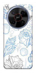 Чохол Морські мушлі для ZTE Nubia V70 Max