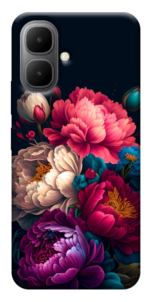 Чехол Букет цветов для Infinix Smart 10