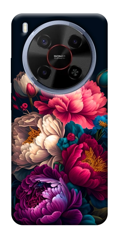Чехол Букет цветов для ZTE Nubia V70 Max