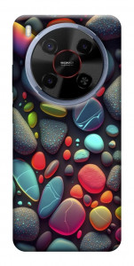 Чехол Разноцветные камни для ZTE Nubia V70 Max