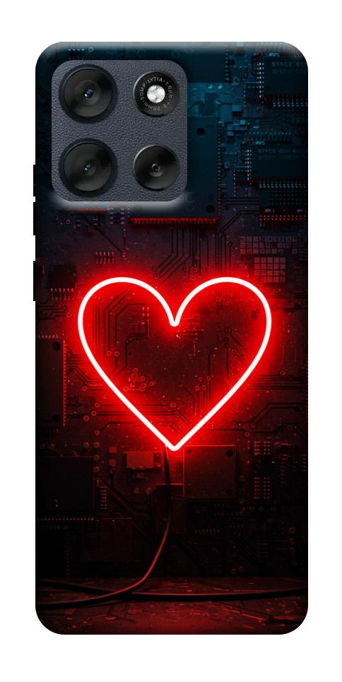 Чехол Яркое сердце для Motorola Moto G56 5G