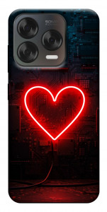 Чохол Яскраве серце для ZTE Nubia V70 Design