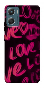 Чохол Neon love для Motorola Moto G06