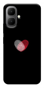 Чехол Fingerprint heart для Infinix Smart 10