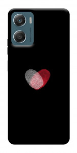 Чохол Fingerprint heart для Motorola Moto G06