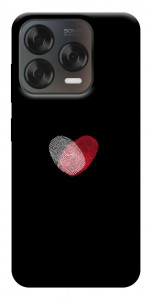 Чохол Fingerprint heart для ZTE Nubia V70 Design