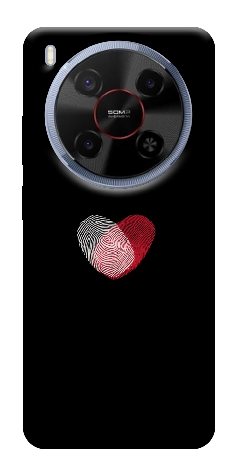 Чехол Fingerprint heart для ZTE Nubia V70 Max