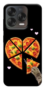 Чохол Pizza Love Cat для ZTE Nubia V70 Design
