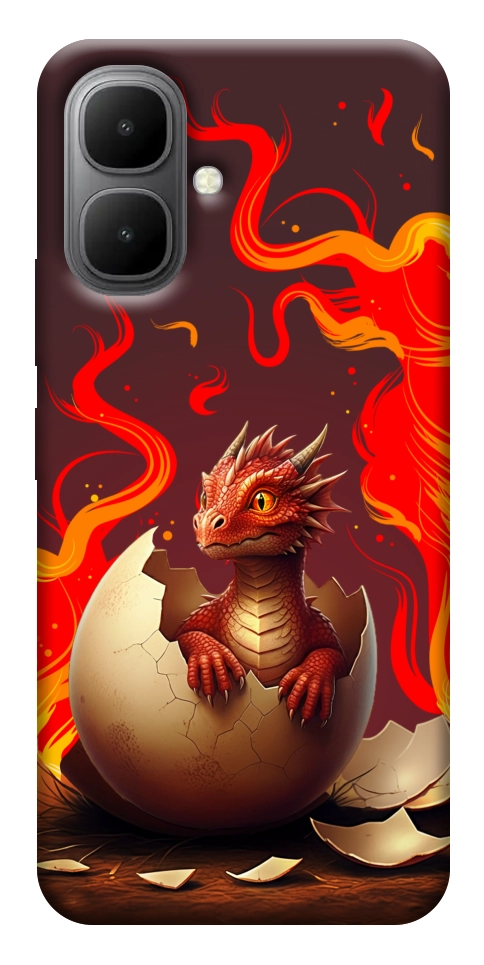 Чехол Fire dragon для Infinix Smart 10