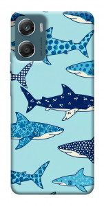 Чохол Shark pattern для Motorola Moto G06