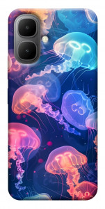 Чехол Neon jellyfishes для Infinix Smart 10