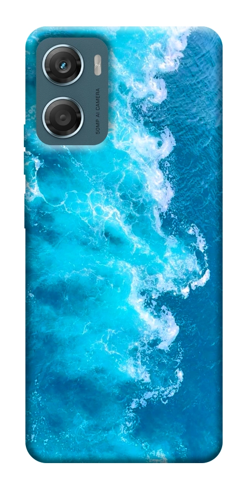 Чехол Текстура воды для Motorola Moto G06