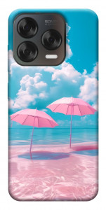 Чохол Рожеві парасольки для ZTE Nubia V70 Design