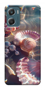 Чохол Яскраві мушлі для Motorola Moto G06