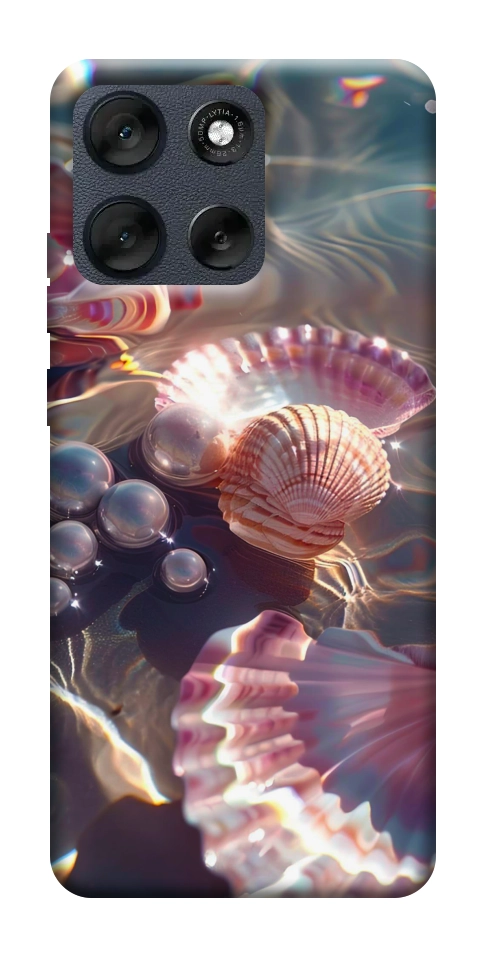 Чохол Яскраві мушлі для Motorola Moto G56 5G