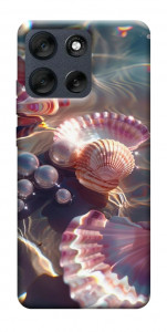 Чехол Яркие ракушки для Motorola Moto G56 5G