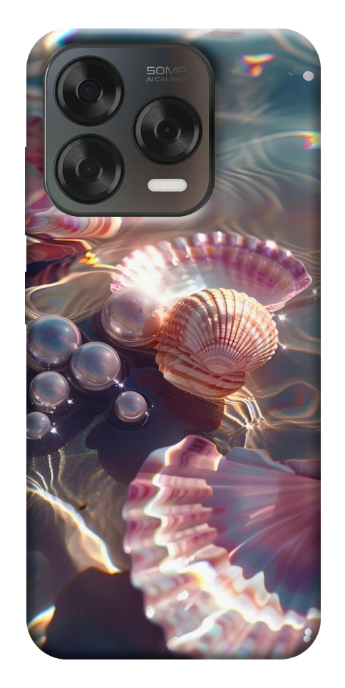 Чехол Яркие ракушки для ZTE Nubia V70 Design