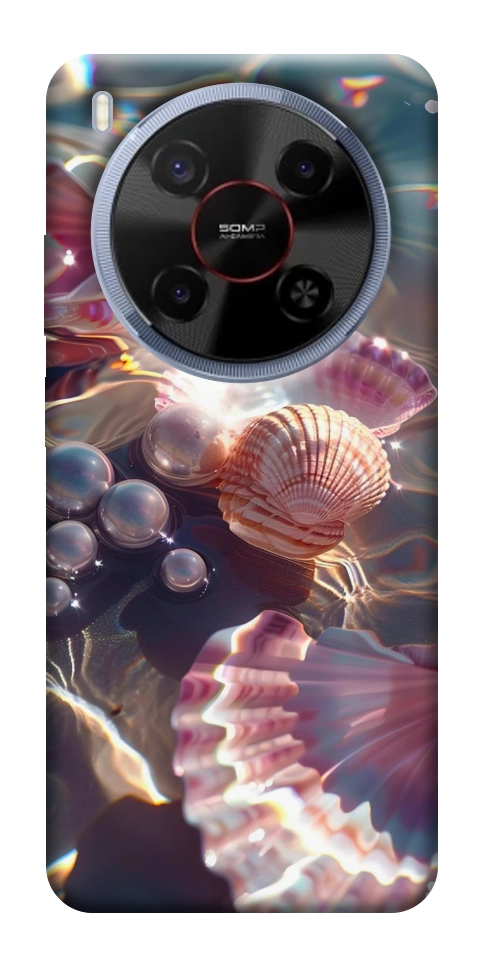 Чехол Яркие ракушки для ZTE Nubia V70 Max