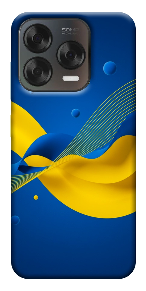 Чохол Жовто-синя гармонія для ZTE Nubia V70 Design