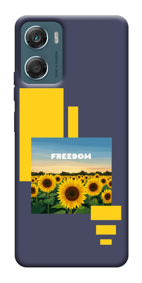 Чехол Квітуча свобода для Motorola Moto G06