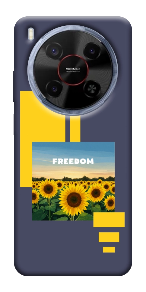 Чехол Квітуча свобода для ZTE Nubia V70 Max