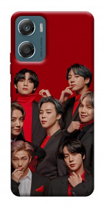 Чехол BTS in red для Motorola Moto G06