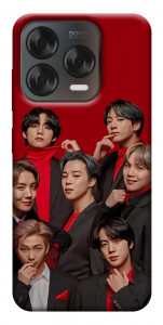 Чохол BTS in red для ZTE Nubia V70 Design