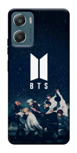 Чехол BTS logo для Motorola Moto G06