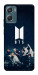 Чехол BTS logo для Motorola Moto G06
